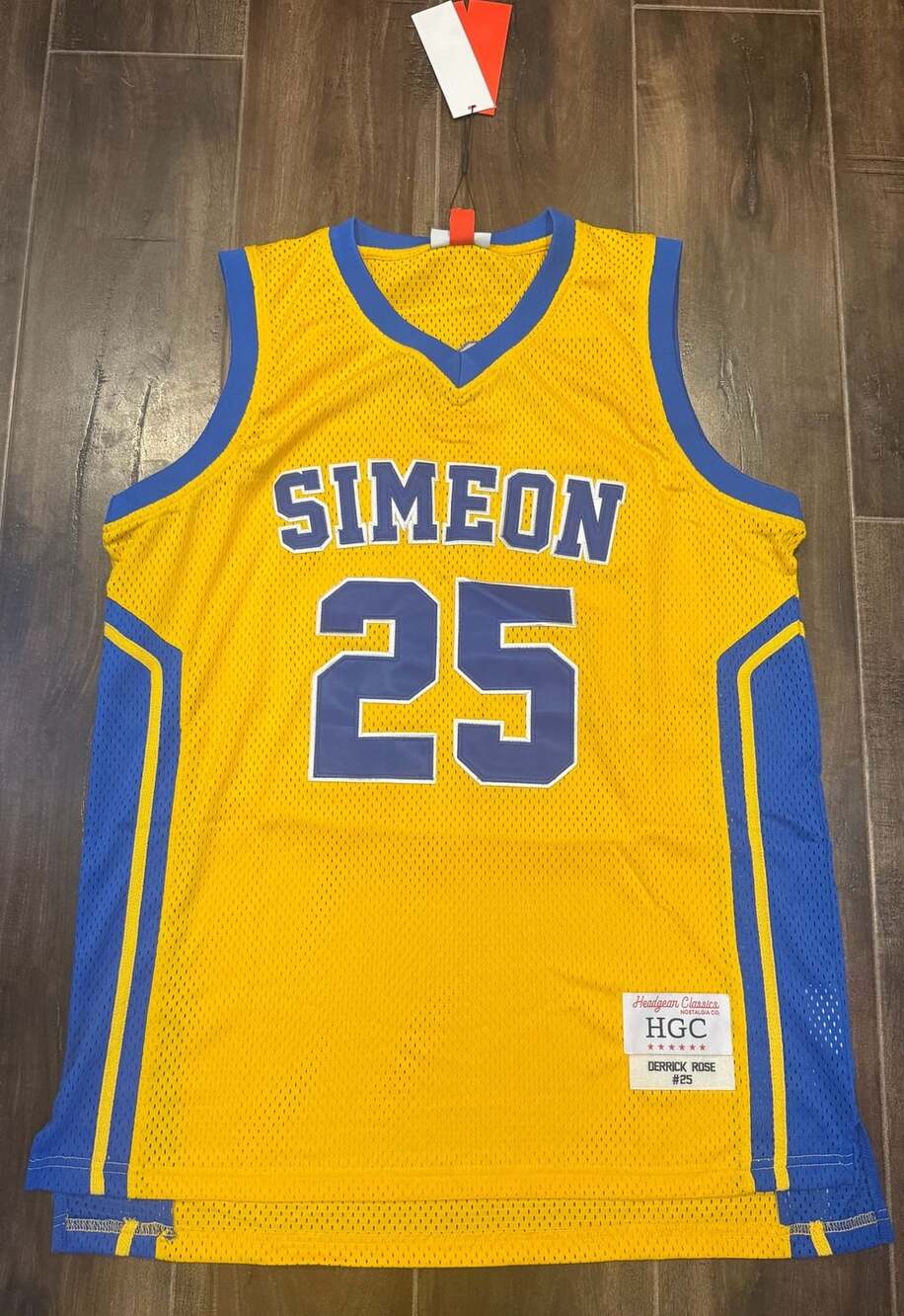 Headgear Classics Derrick Rose Simeon High School #25 Basketball Jersey